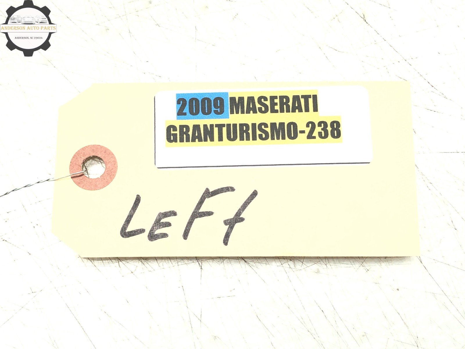 2008-2019 MASERATI GRANTURISMO M145 LEFT DRIVER SIDE DOOR WINDOW GLASS OEM