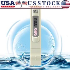 Handheld Water Quality Hardness Purity Digital LCD Meter 0-9990 PPM TDS TDS-3