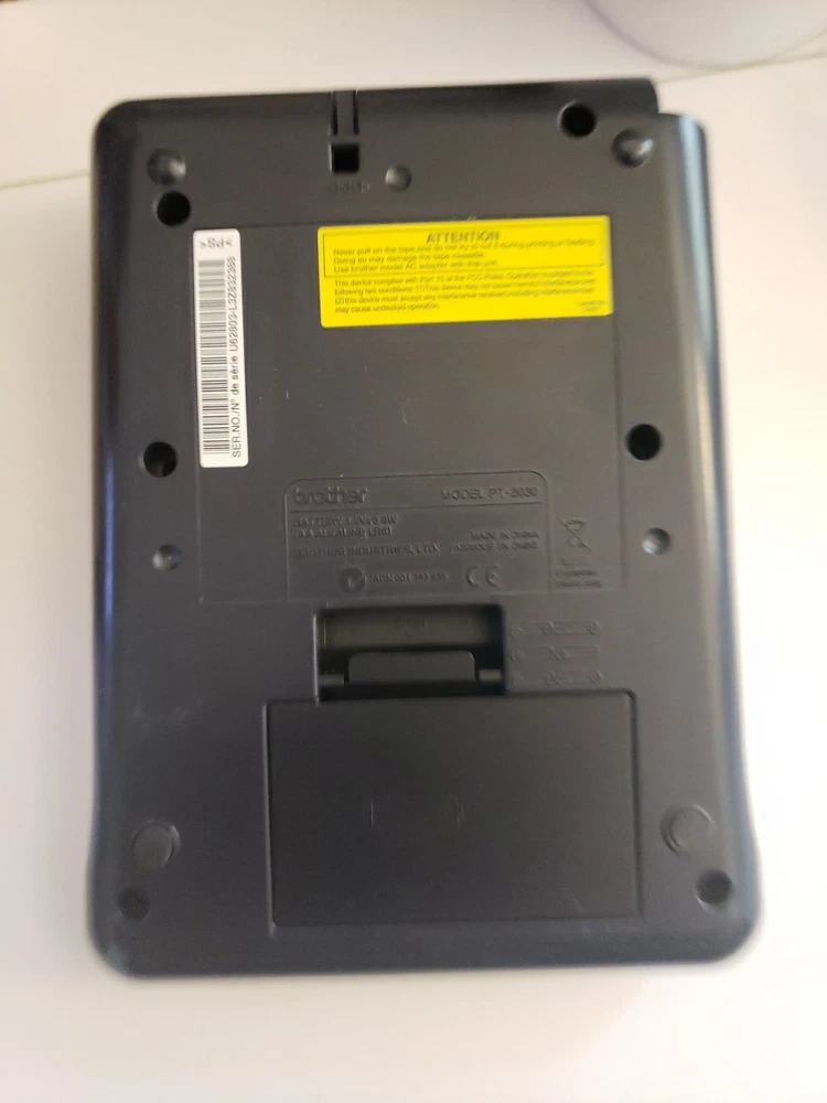 Brother PT-2030 PTouch Label Maker Tested and Working P-Touch Labeler