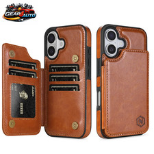 RFID Blocking Leather Protective Case With Anti Theft Function And Magnetve