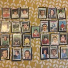  Carte dos rouge/orange A&BC 1972 Bubble gum card. Lot de 25 cartes ABC 