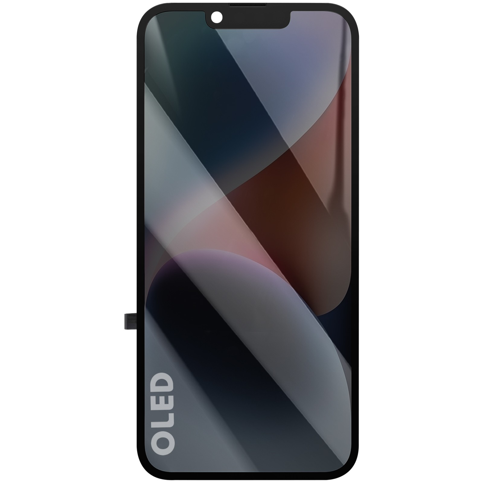 Écran iPhone 14 Noir Hard OLED Bloc Complet Clappio avec Nappe