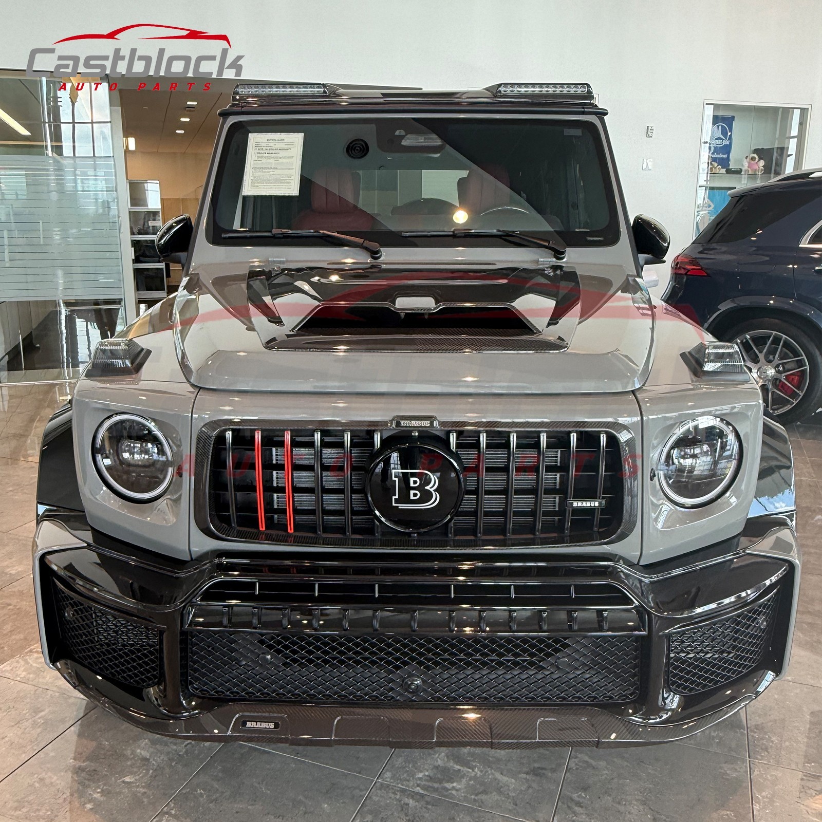 For 2019-2024 Mercedes G CLASS W463A/W464 UP 2025 W465 Bumper BRABUS KITS