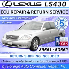 89661-50662 LS430 Lexus ECU Repair - Cure shifting issues - 5 Year Warranty