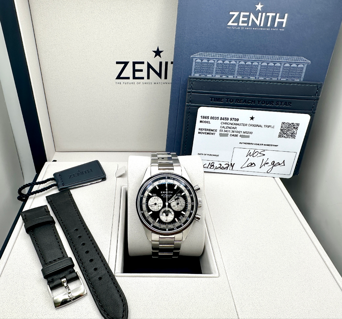 2024 Zenith Chronomaster Original Triple Calendar Hodinkee 03.3401