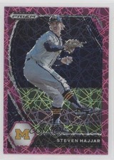 2021 Panini Prizm Draft Picks Pink Velocity Prizm Steven Hajjar #PDP61 04mc