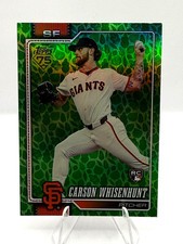 2026 Topps Series 1 Holiday Carson Whisenhunt Rookie Card RC