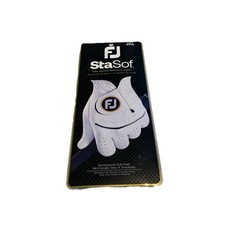 FootJoy Men's StaSof Glove White M