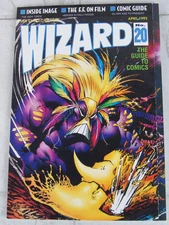 Wizard Comics Magazine #20 Apr. 1993 Wizard Press