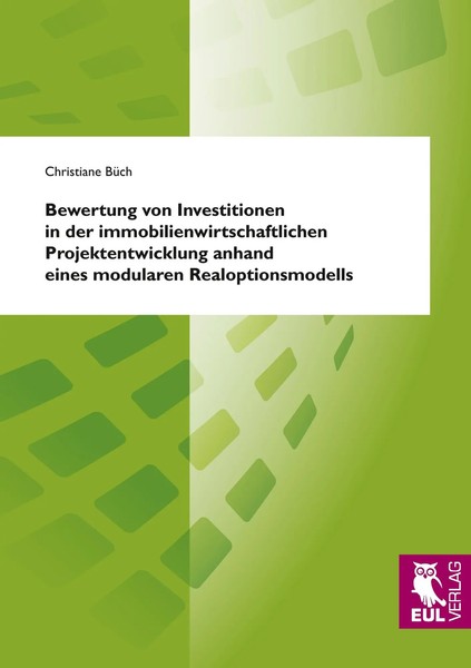 Bewertung Von Investitionen In Der Immobilienwirtschaftlichen...-image