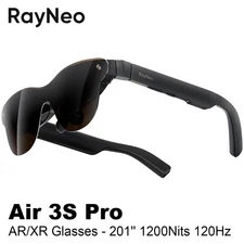 TCL RayNeo Air3S Air 3S Pro AR Glasses 201" 1200Nits 120Hz HueView2.0 XR Glasses