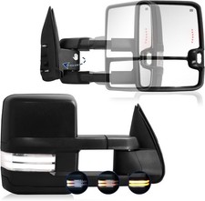 Switchback Towing Mirror Compatible with 2003-2007 Chevy Silverado GMC Sierra To
