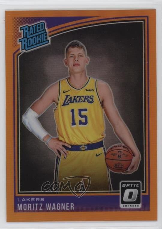2018 Panini Donruss Optic Rated Rookie Orange Prizm /199 Moritz Wagner #197 00am
