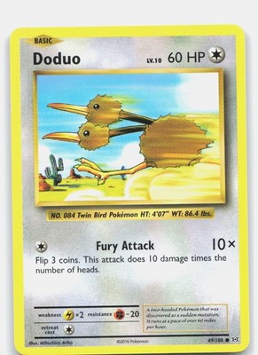 Doduo Common XY - Evolutions 69/108 NM
