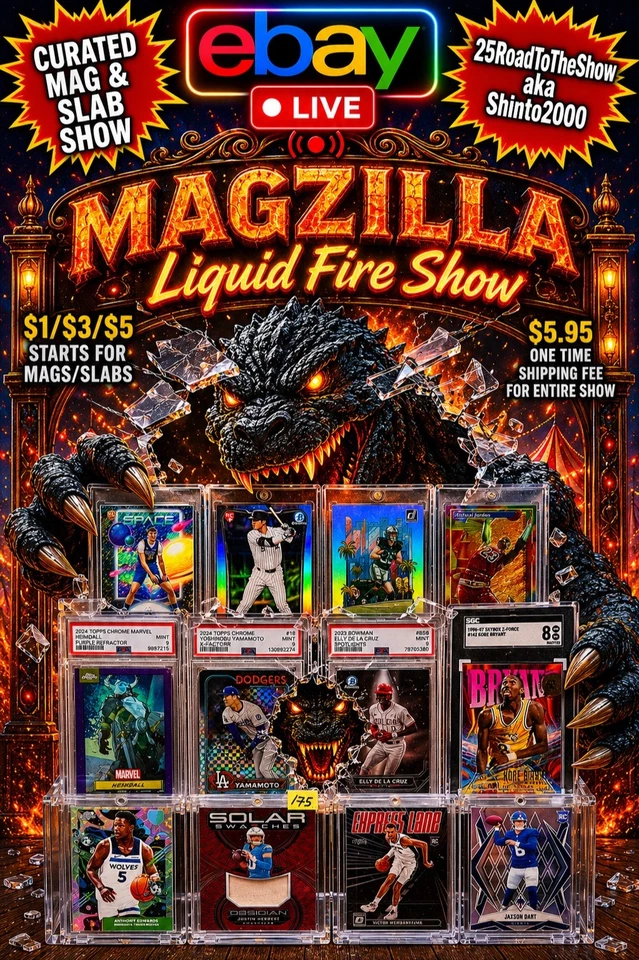 🔥CURATED MAGZILLA HEAT🔥 - $1 $3 $5 Start Singles - FRI Jun 12th