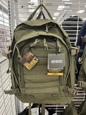 Highland Tactical Rumble Backpack Dark Green Molle Webbing Laptop Backpack