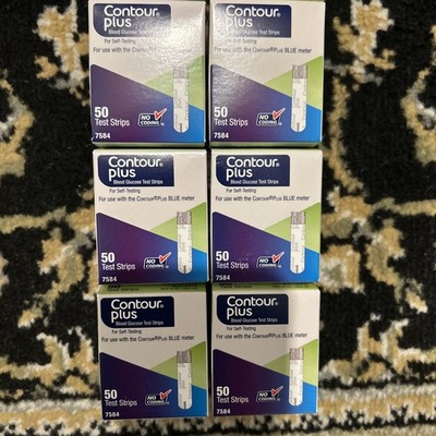 Contour Plus 50ct (300 Total) Blood Glucose Test Strips