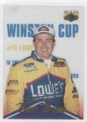 1996 Clear Assets Brett Bodine #63 1d5