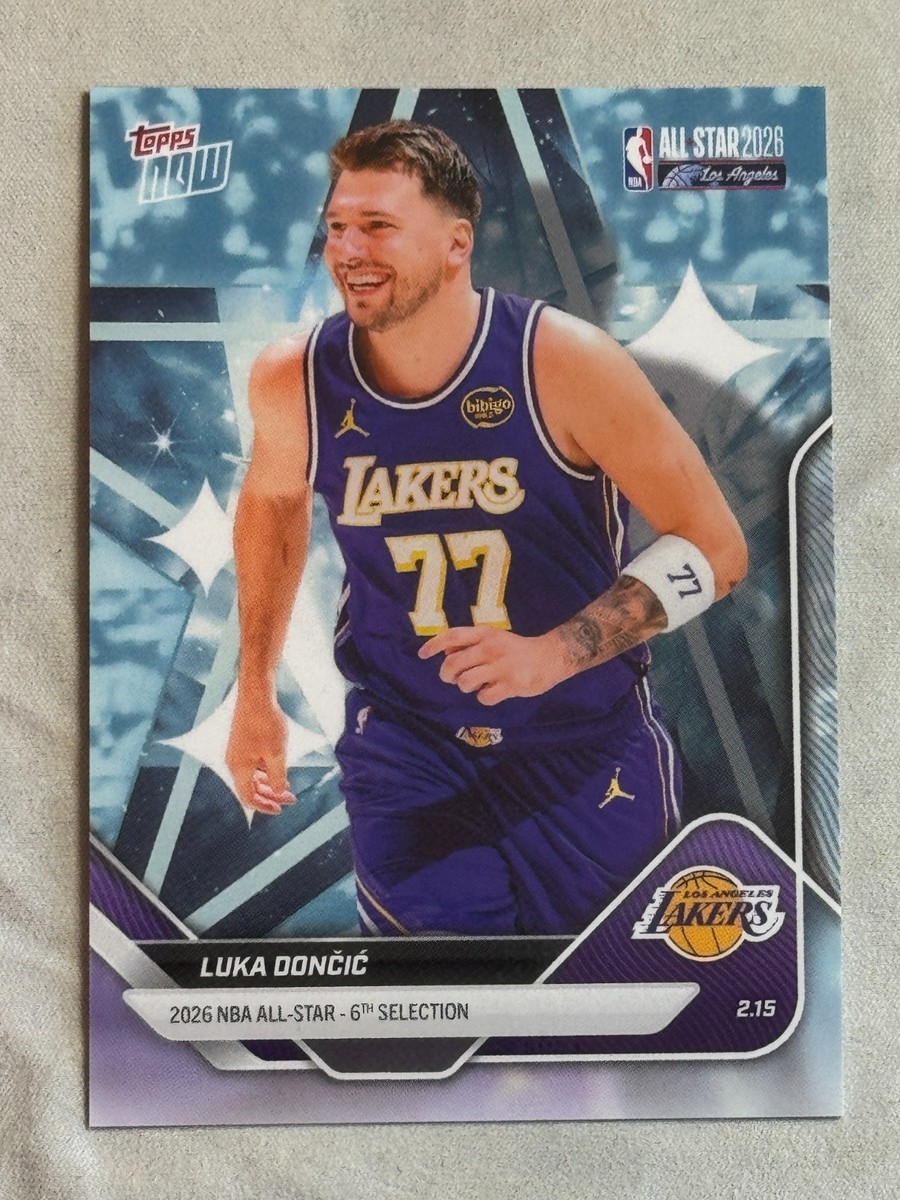 2026 Topps Now NBA All-Star Game Luka Doncic #AS8 Lakers | eBay