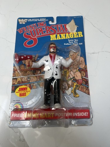 Vintage LJN WWF Wrestling Superstars Mgr Jimmy Har...
