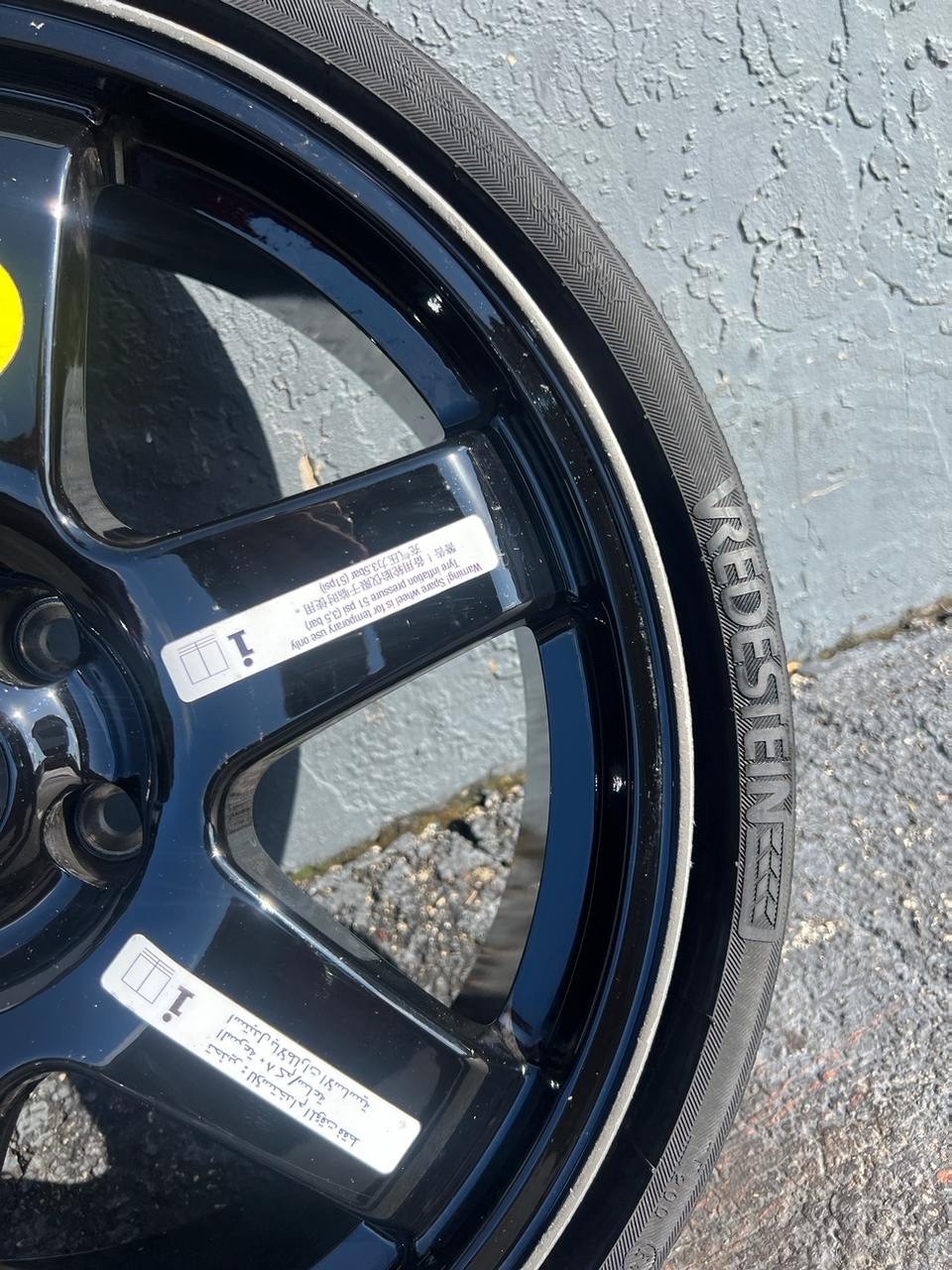 2014 -2019 MASERATI GHIBLI SPARE TIRE 175/55-18 OEM