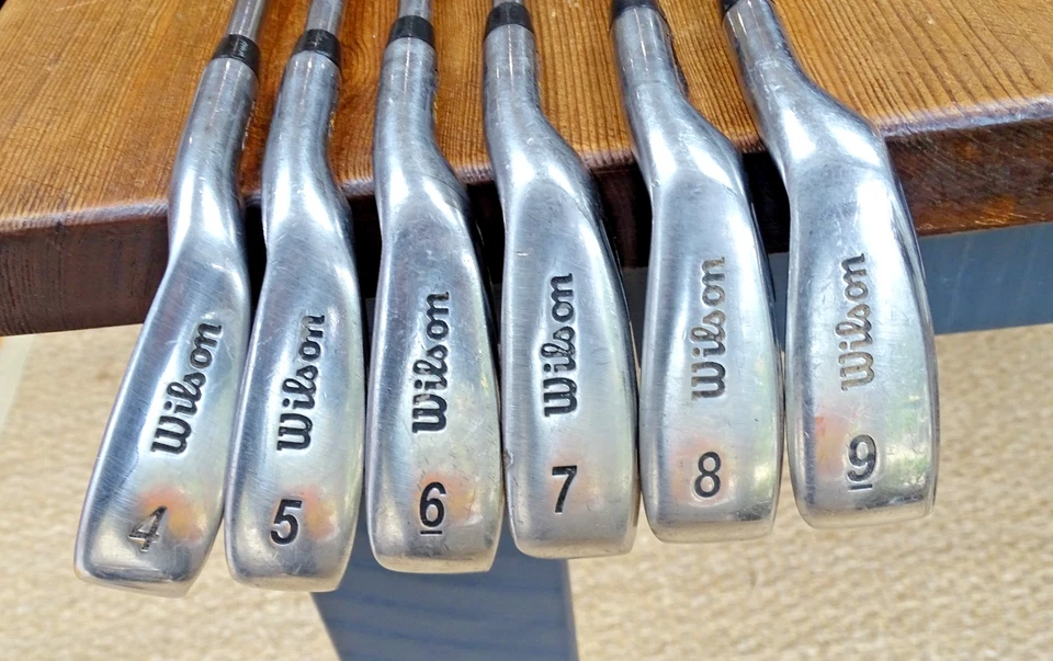 Wilson Prostaff LCG Irons 4-9 iron / Men's flex steel shafts - Image 4 of 4