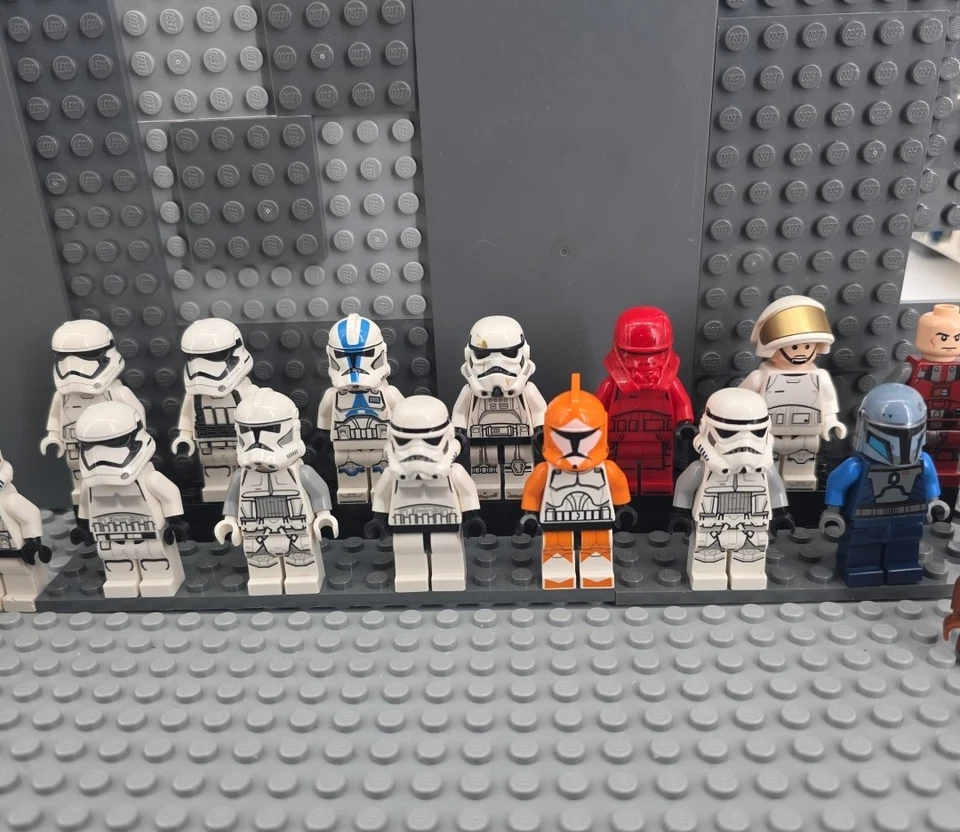 Vintage Lot x20 Lego Star Wars Minifigs Figures - Image 3 of 4