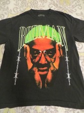 Dennis Rodman Black T-shirt, men's size L