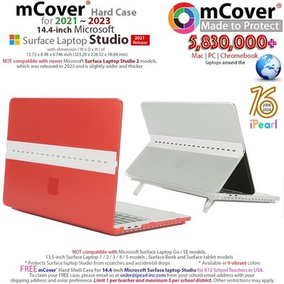NEW mCover Hard Case for 2021 14.4'' Microsoft Surface Laptop Studio computer