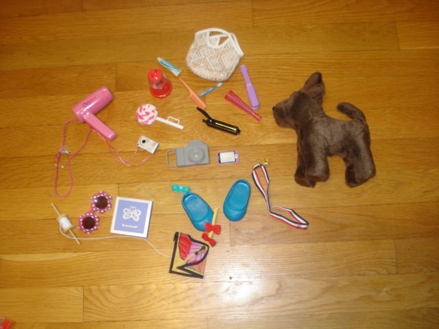 American Girls Doll assorted Accesories, Dog