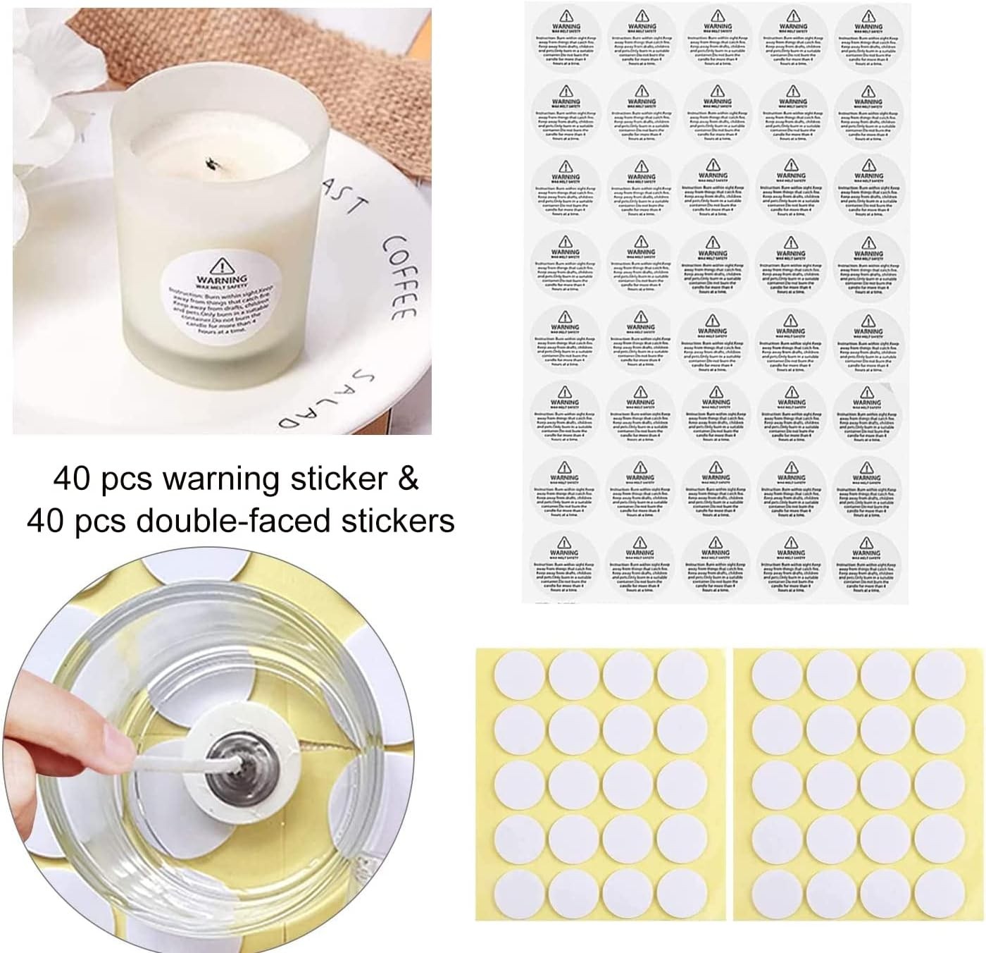 230 PCS Wooden Candle Wicks for Making 0.5mm 230 pcs 5.1*0.5*0.02in 