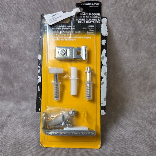 Prime-Line N 7534 Bi-Fold Door Pivot and Bracket Repair Kit 3/8in Hole 2 Sets
