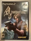 Resident Evil 4 (PlayStation 2, 2005) Authentic Tested/Working CIB