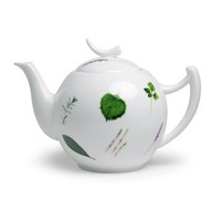Teekanne Tealogic Prima Vera 1,0L - Fine Bone China Porzellan - KräUter-Dekor