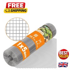 Ultra-Durable Galvanized Welded Mesh for Fencing and Garden Enclosures 1.0M x 5M