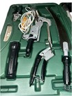 10 Pieces Gardening Yard Tools  In A Heavy Green Plastic Caring Storage Case — photo 2