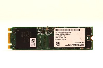Intel SSDSCKJB240G7 240GB M.2 2280 6Gb/s NVMe Solid State Drive P/N: J10472-012