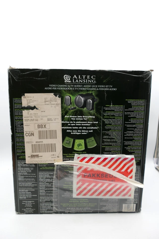 Altec Lansing XA3021 - 2.1 Aktivlautsprecher System mit Subwoofer getestet - Bild 3 von 4