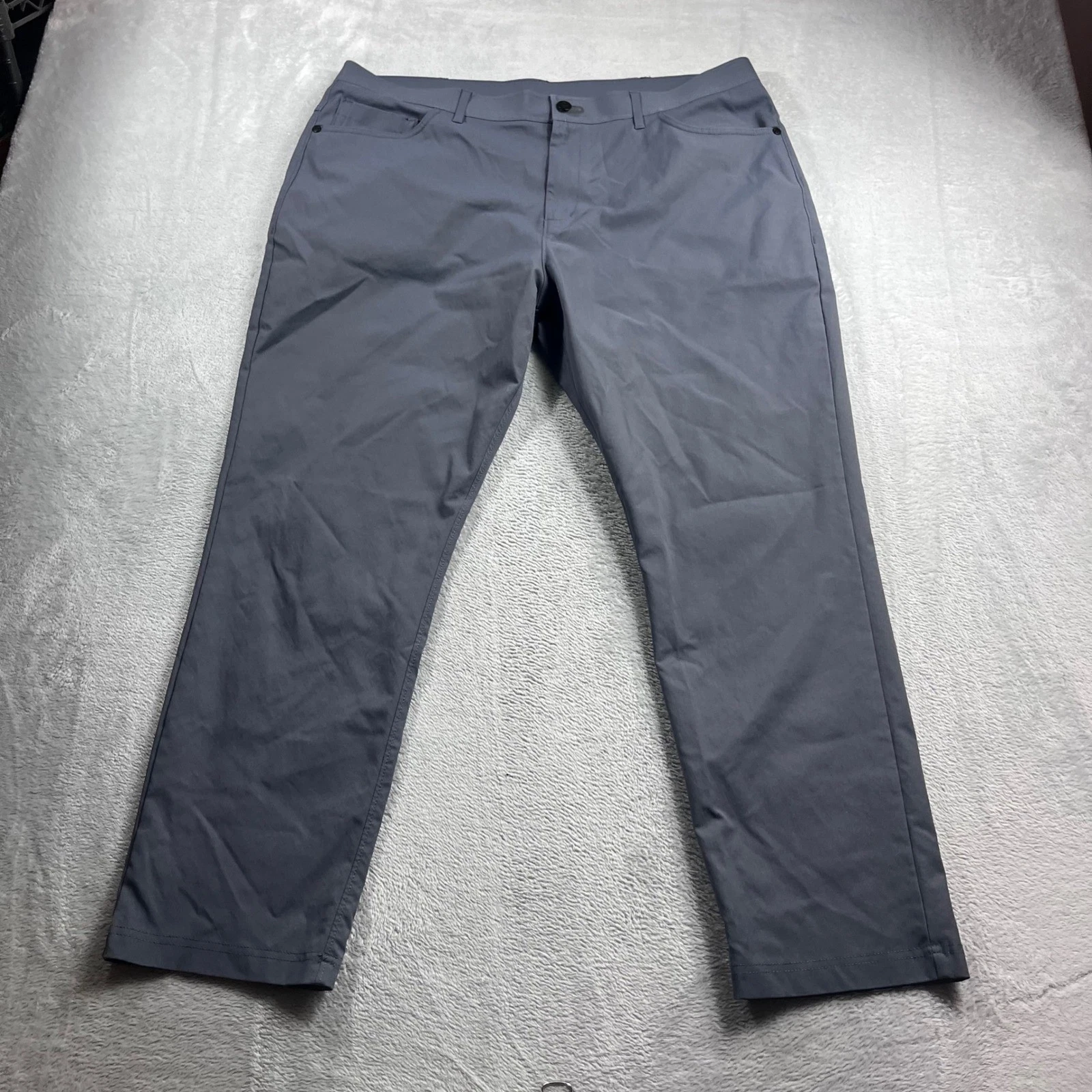 Public Rec Mens All Day Every Day 5-Pocket Pants Grey 38/30 Tech Trousers