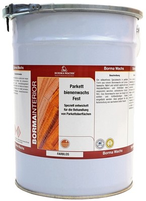 Bohnerwachs Parkett Dielen Massivholz Holz Wachs Bodenwachs Bodenpflege 5L