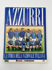 AZZURRI La Storia della Nazionale Italiana kinder ferrero Album figurine Comp...