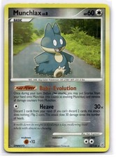 Munchlax 33/130 Reverse Holofoil - Pokemon Diamond and Pearl - DM on eBay