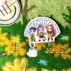 Kpop Demon Hunter Huntrix Sticker Glossy Waterproof UV Resistant Rumi Zoey Mira