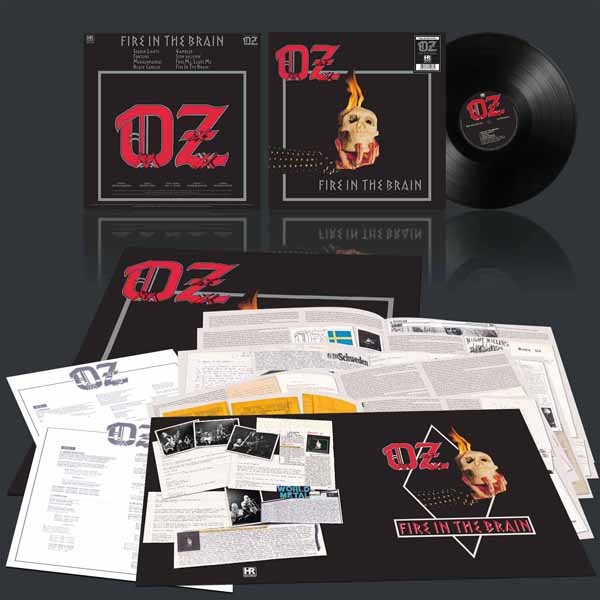 Oz - Fire In The Brain Super Deluxe Booklet Insert Poster - Viny - G3Z-image