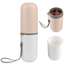 Travel Toothbrush Holder,Portable Toothbrush Holders for Couples,Multifuction...