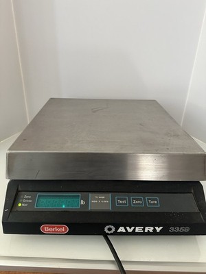 GEC Avery Model 3359 Class III Postal Weight Scale 100Lb Cap. TESTED & WORKS.
