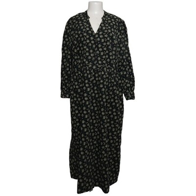 Seasalt Cornwall, Maxikleid, Größe: 46, Schwarz/Grün, Recyceltes Polyester #GYC