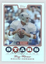 2008 Topps Kickoff Stars of the Game Tony Romo #SG-TR 0b5