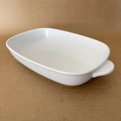 Vintage Noritake Progression Au Naturel 9073 White 9'' Oval Vegetable Bowl Japan