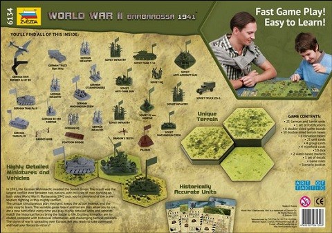 Operation Barbarossa 1941 - Military Historic Board Game Art of